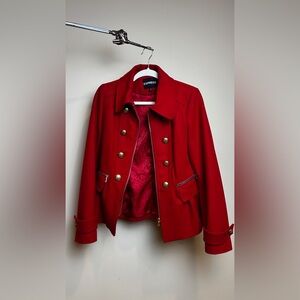 Red Button Club Jacket EXPRESS